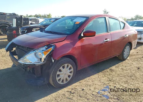 2018 Nissan Versa 1.6 Sv from USA, damaged, VIN 3N1CN7AP9JK404009